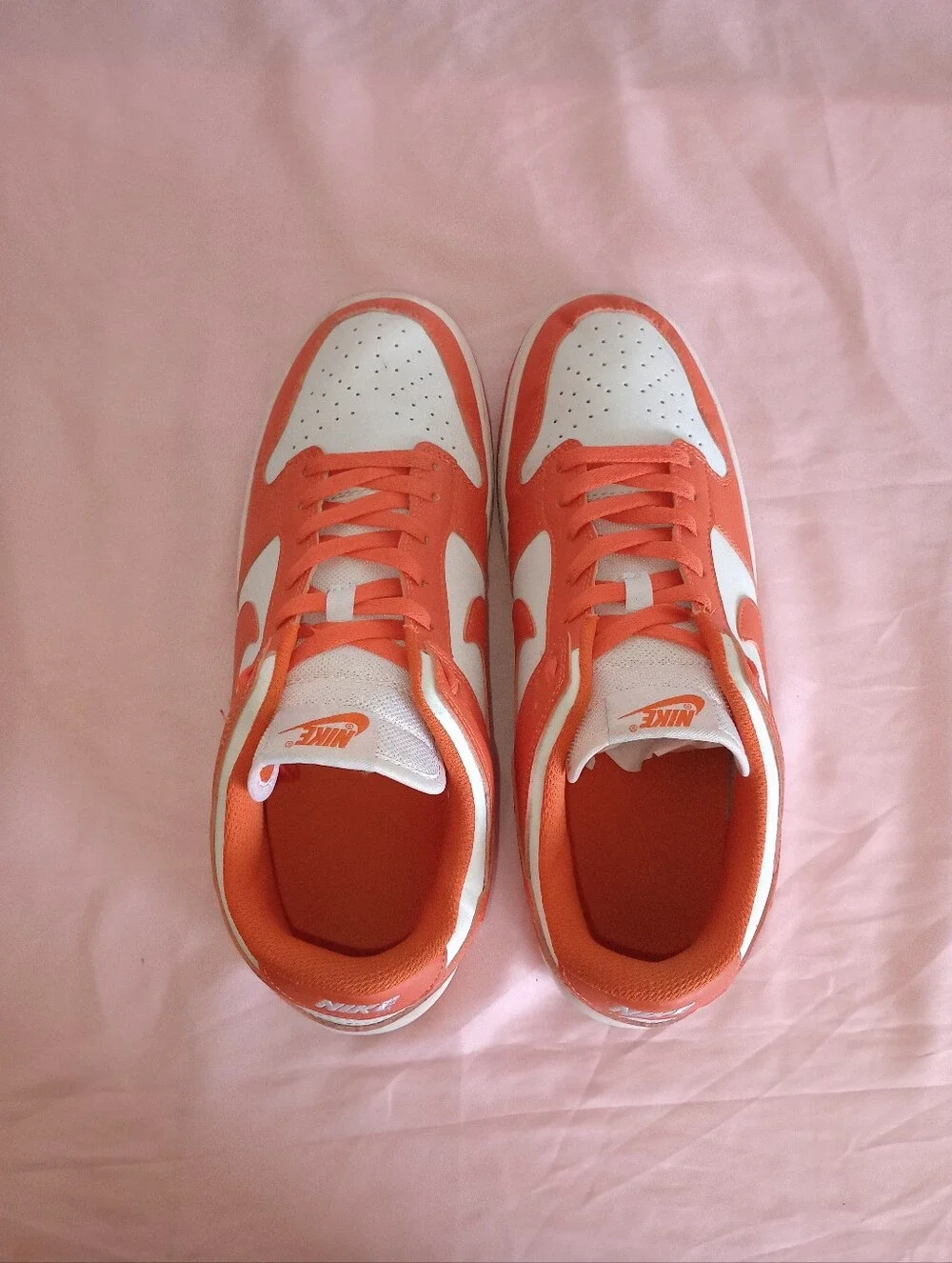 Size 12 - Men’s Nike Dunk Low Syracuse Orange White CU1726-101 Sneaker